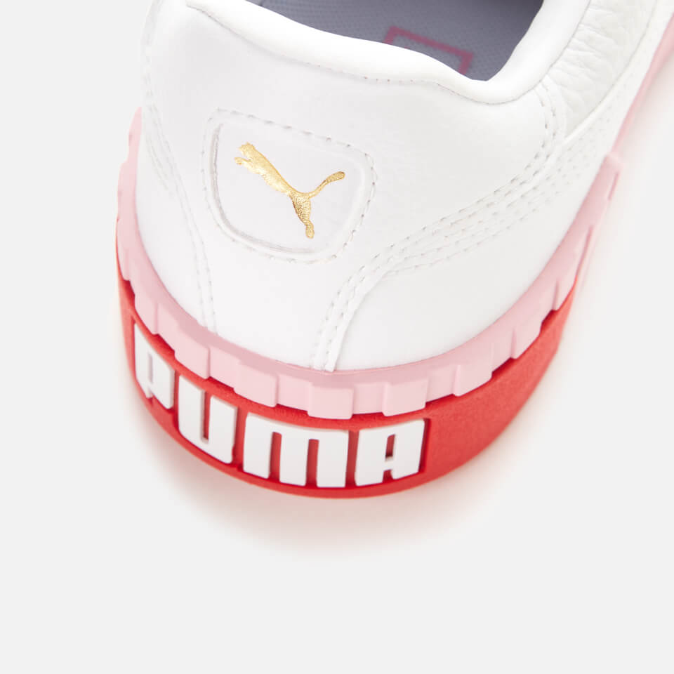Puma Women s Cali Trainers Puma White Pink