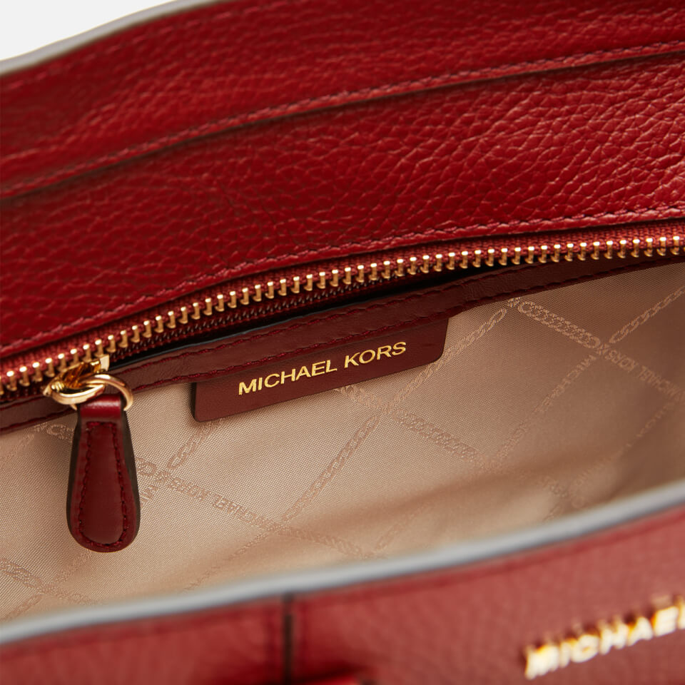 Nouveau hamilton small new arrivals logo and leather satchel