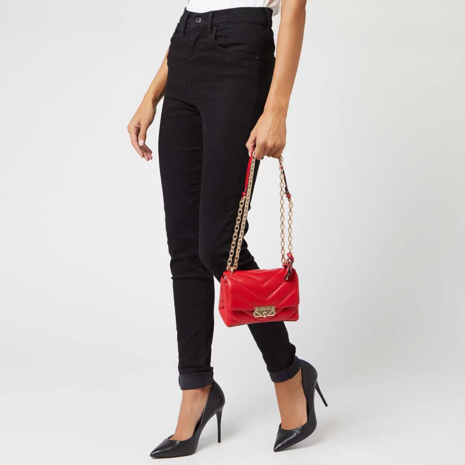MICHAEL MICHAEL KORS Women s Cece Extra Small Chain Cross Body Bag Bright Red