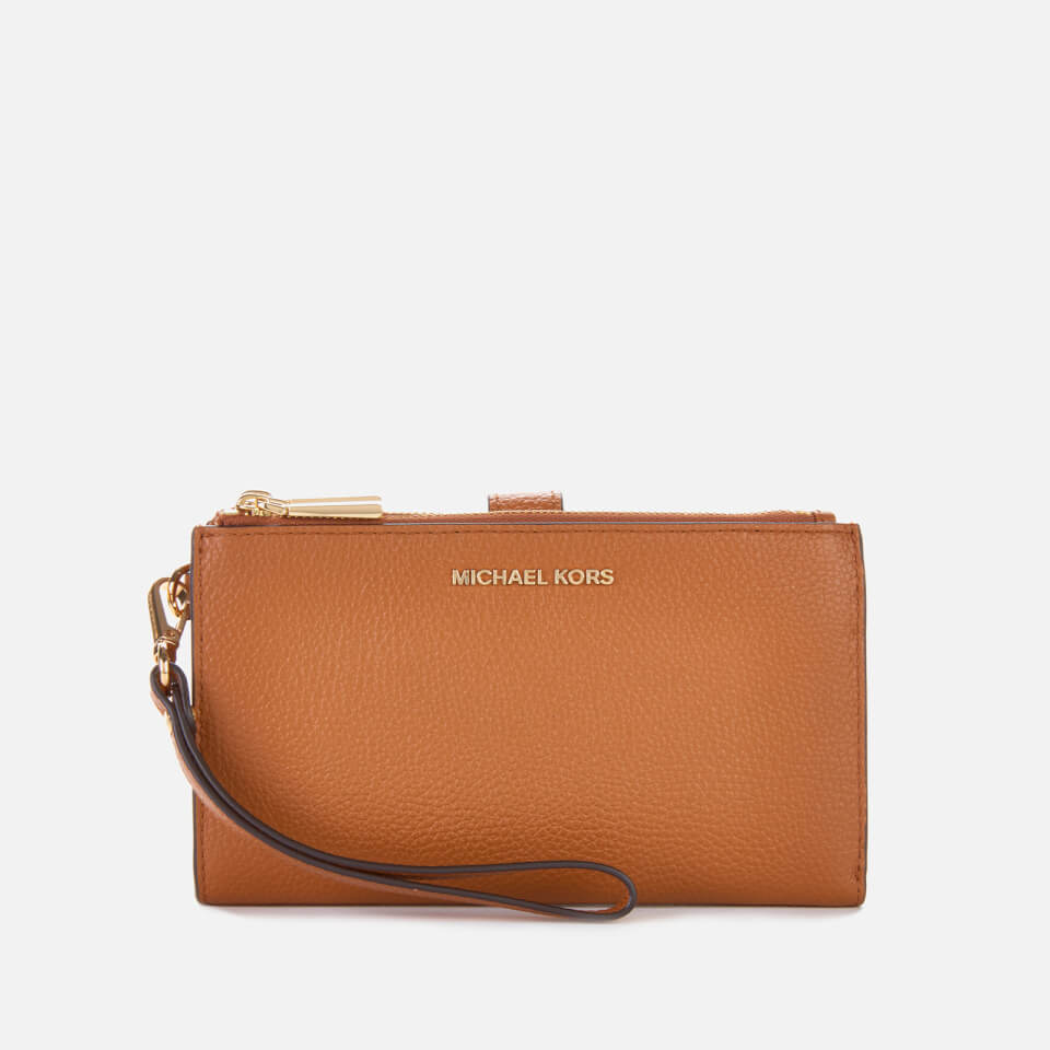 MICHAEL MICHAEL KORS Women's Jet Set Double Zip Wristlet - Acorn