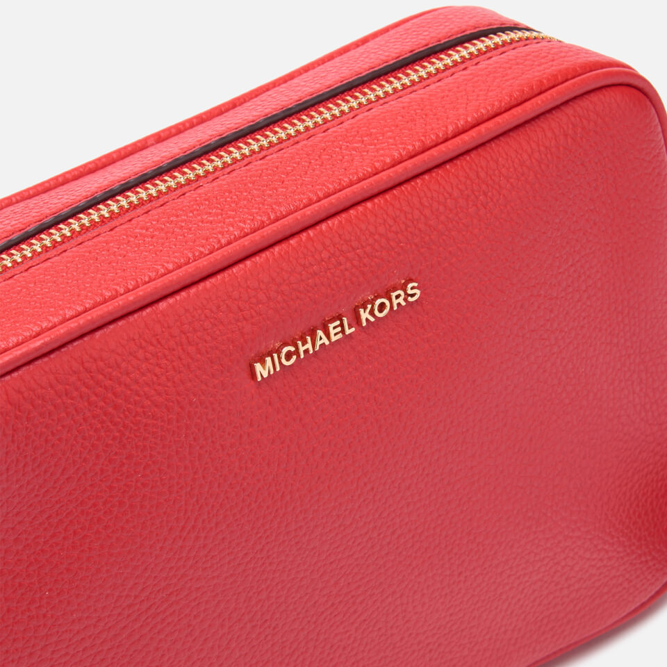 MICHAEL MICHAEL KORS Women's Jet Set Medium Camera Bag - Bright Red