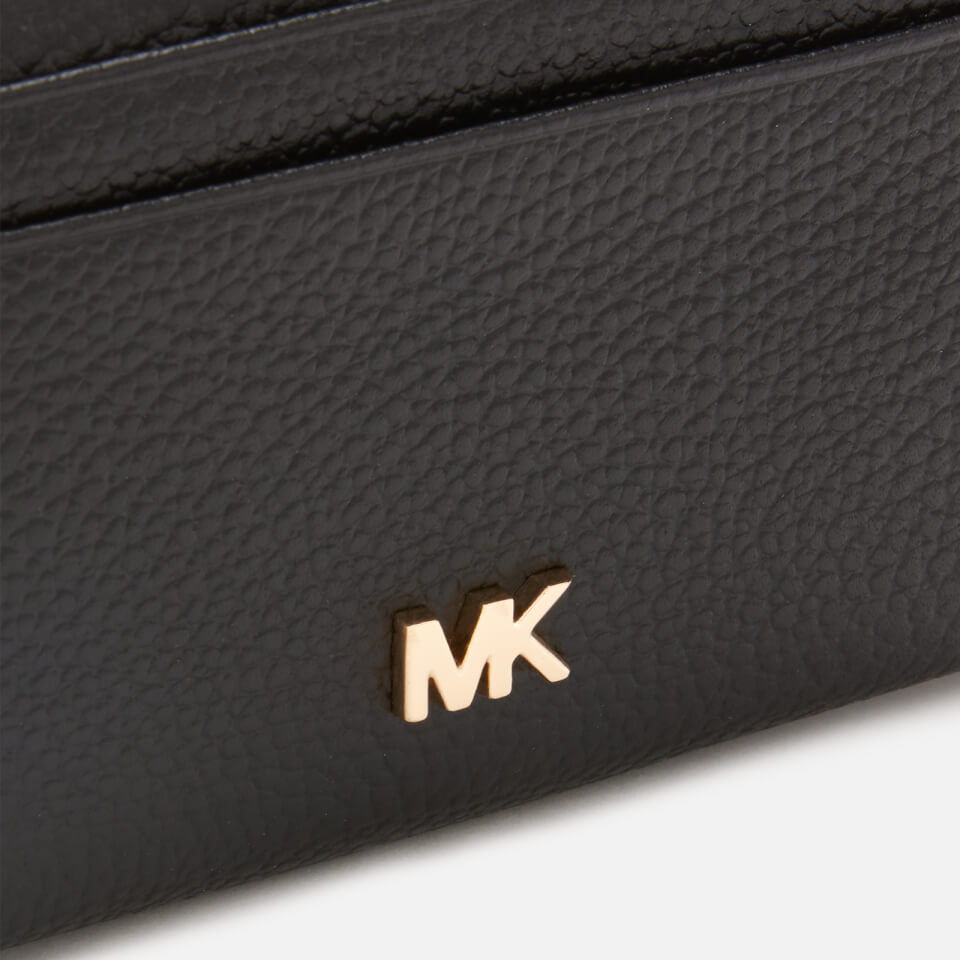 MICHAEL MICHAEL KORS Women's Mott Zip Around Coin Card Case - Black