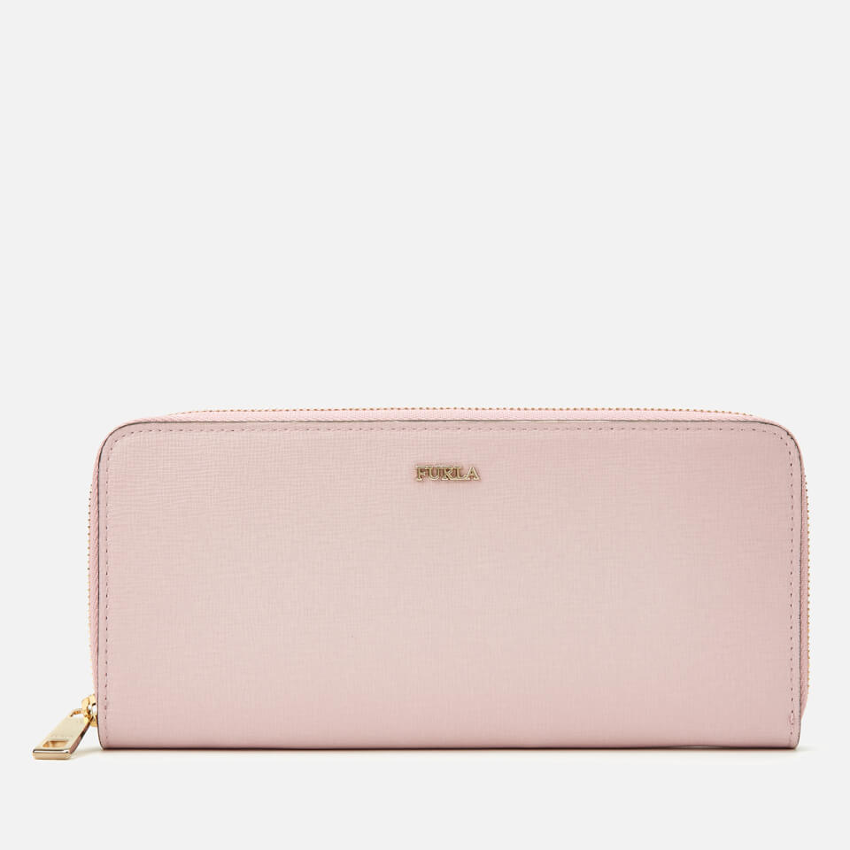 Furla Women's Babylon XL Zip Around Slim Wallet - Pink
