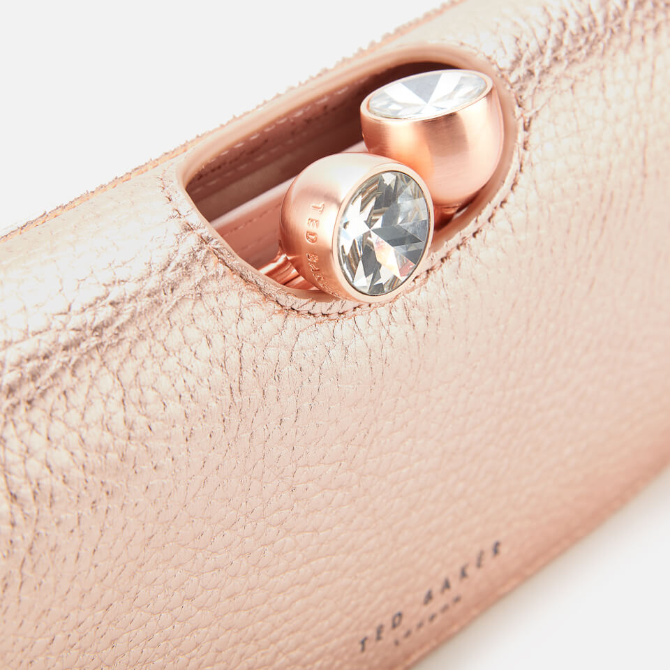 Ted Baker Women's Solange Twisted Crystal Bobble Matinee Purse - Rosegold