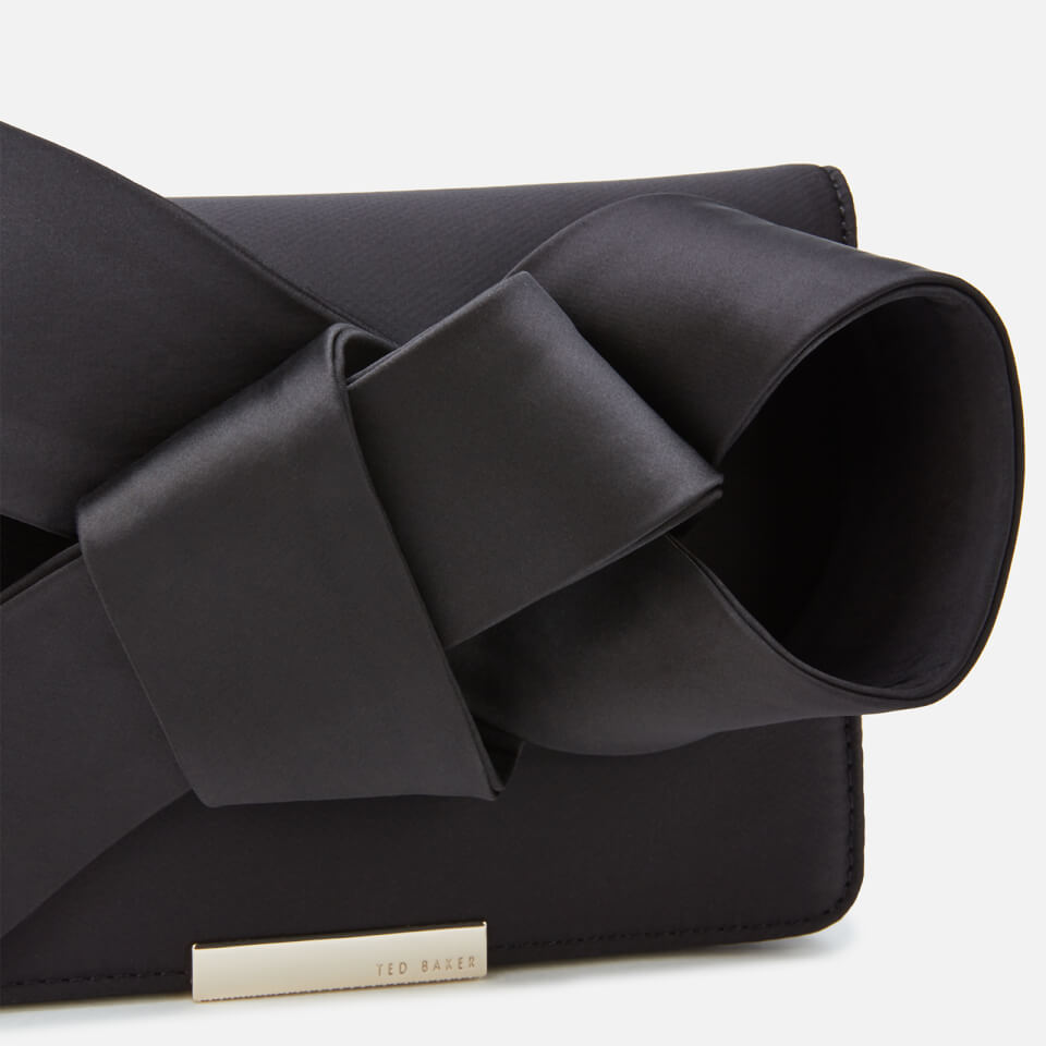 Ted Baker Women's Janyce Twisted Bow Evening Bag - Black