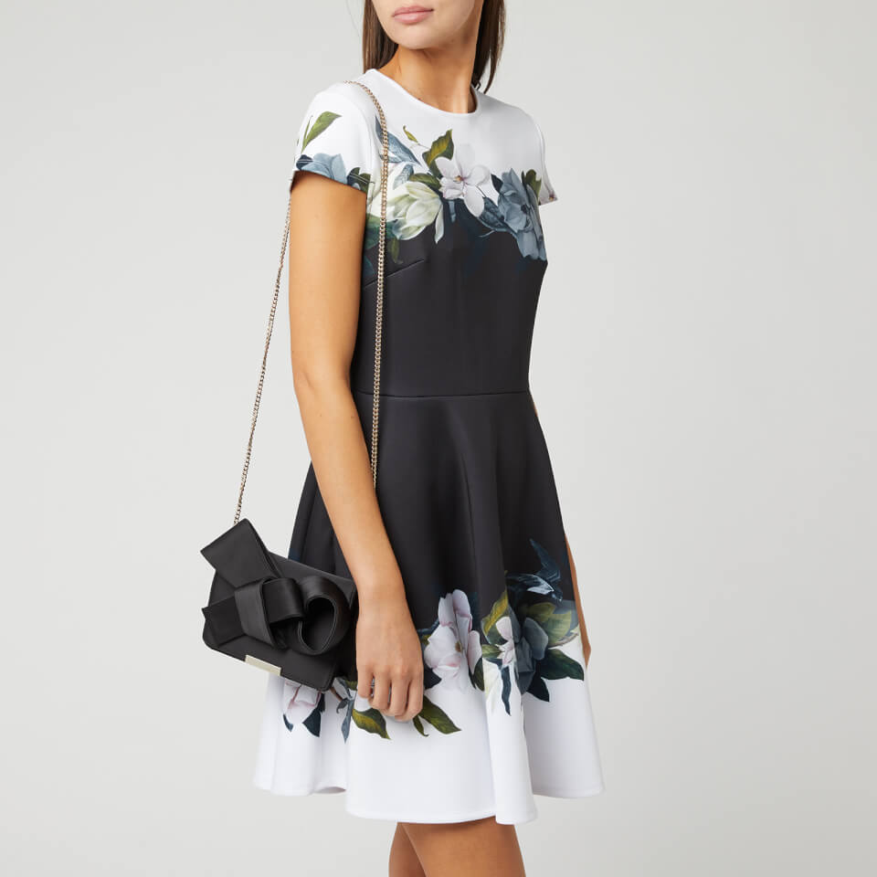 Ted Baker Women's Janyce Twisted Bow Evening Bag - Black