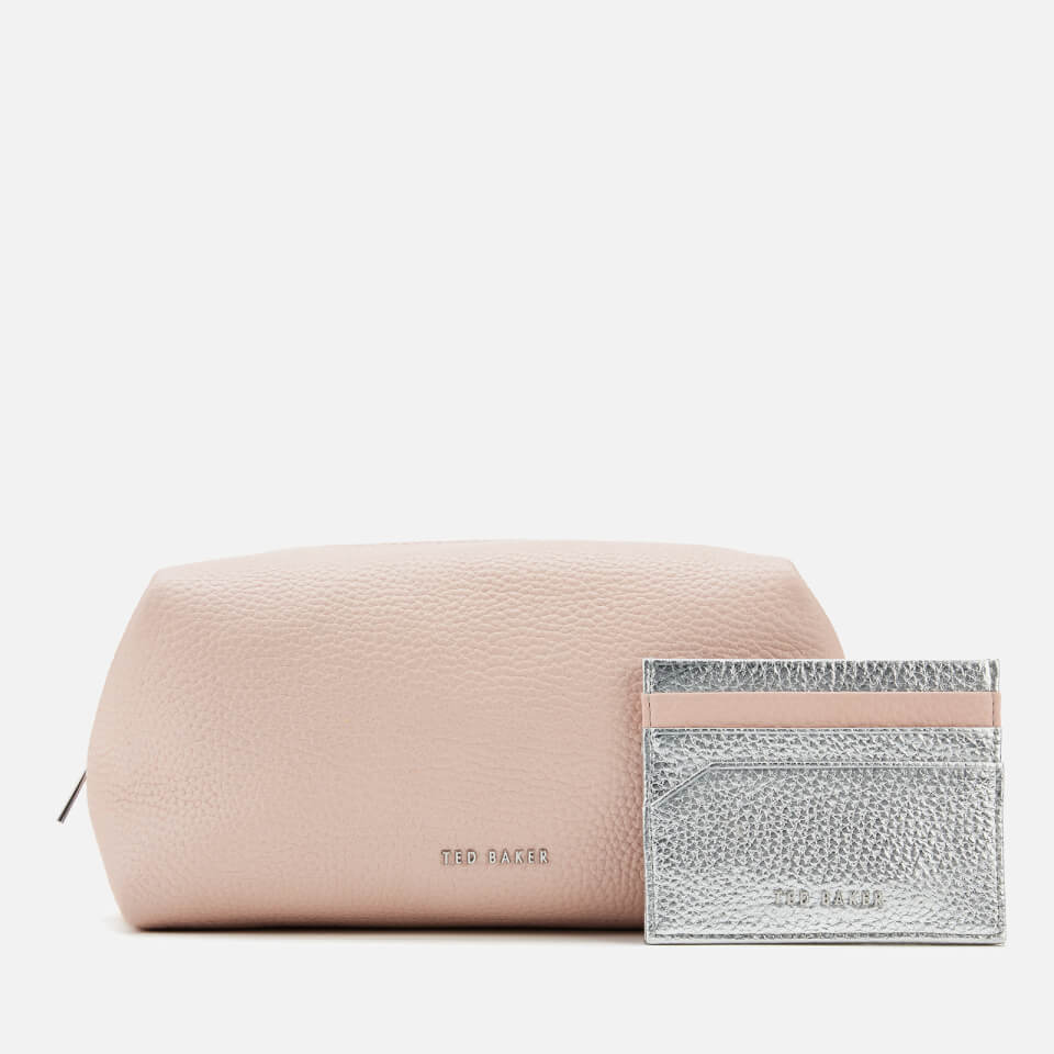 Ted Baker Women's Zori Leather Washbag Gift Set - Pale Pink
