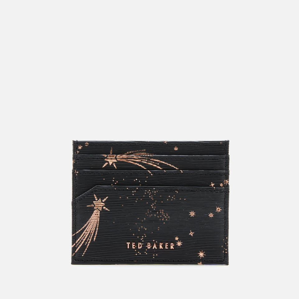 Ted Baker Women's Lixue Card Holder Star Keyring Set - Black