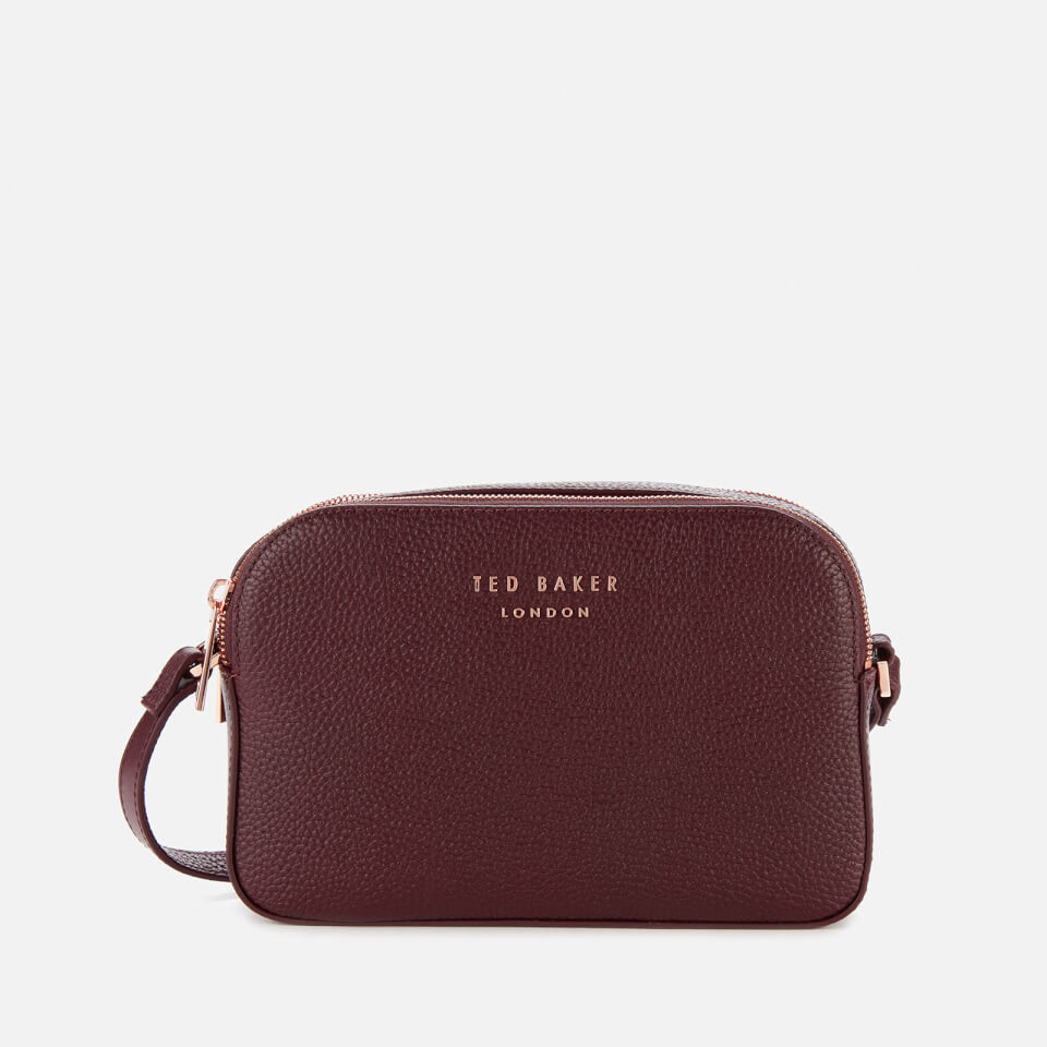 Ted Baker Women s Daisi Soft Grain Camera Bag Oxblood