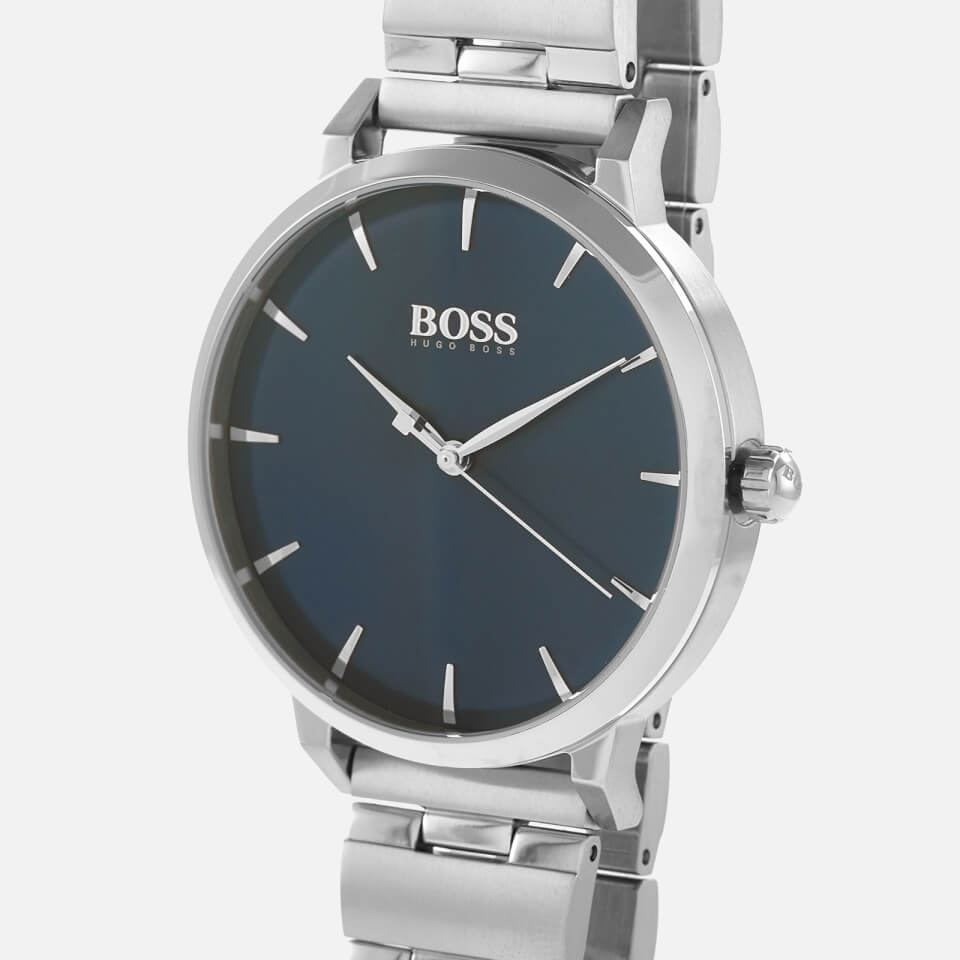BOSS Hugo Boss Women's Marina Metal Strap Watch - Rouge/Blue