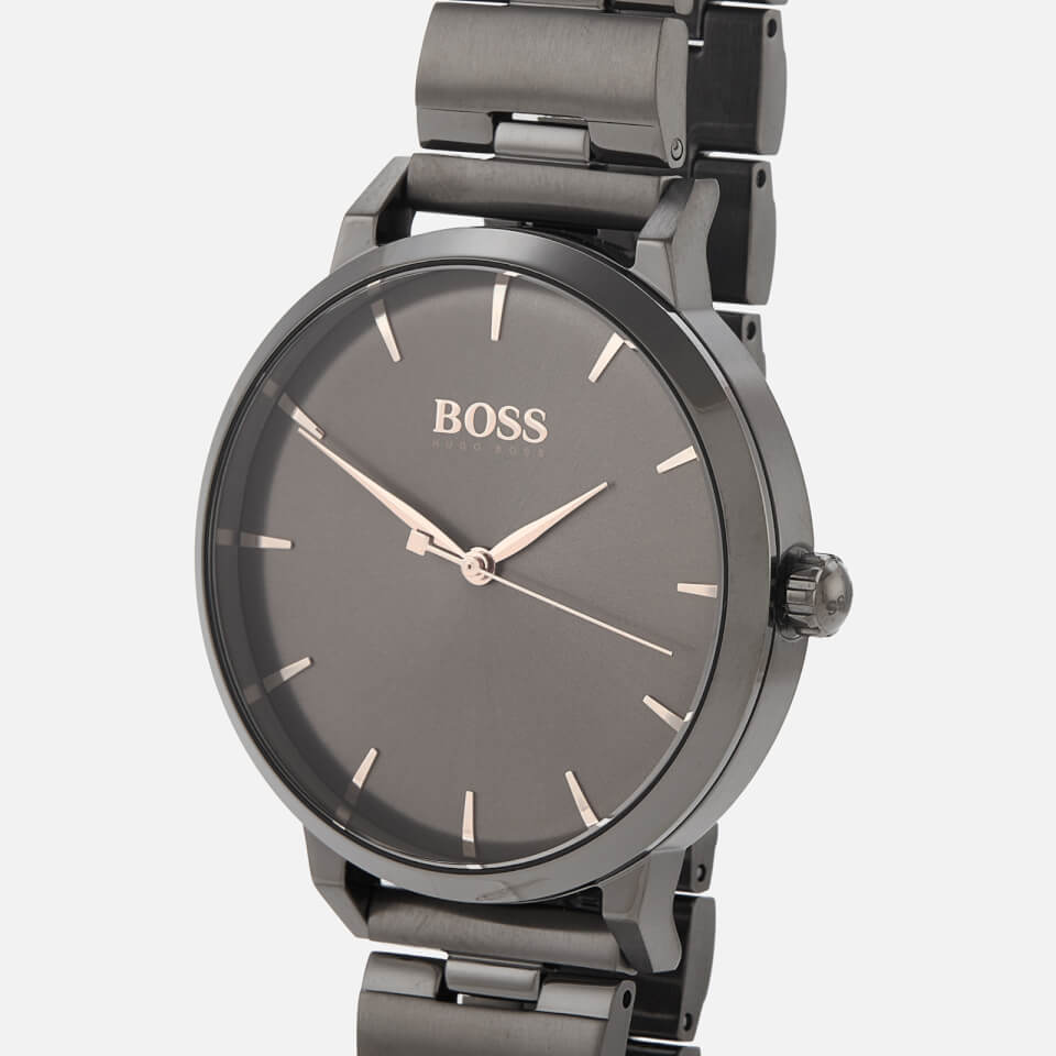 BOSS Hugo Boss Women's Marina Metal Strap Watch - Rouge/Black