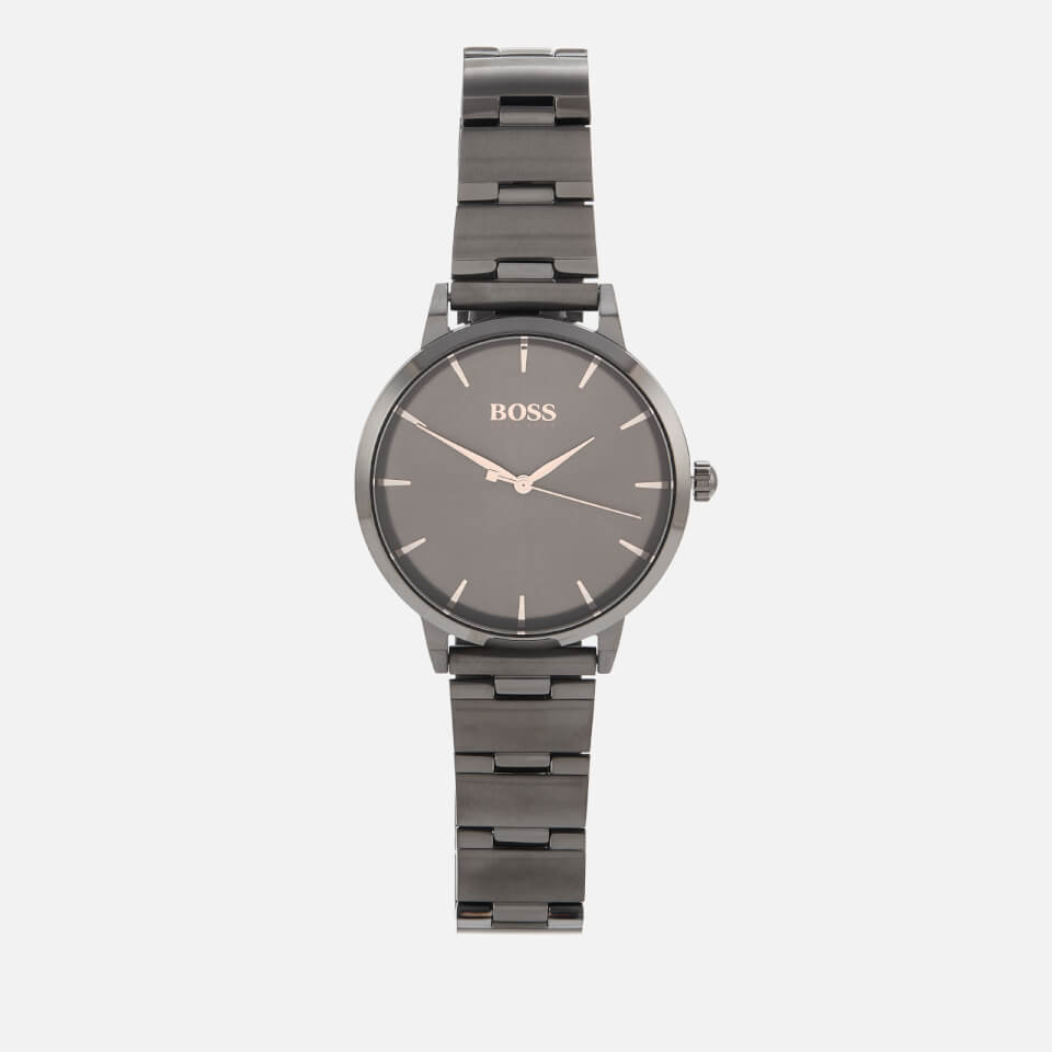 BOSS Hugo Boss Women's Marina Metal Strap Watch - Rouge/Black