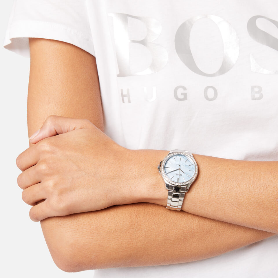 BOSS Hugo Boss Women's Victoria Metal Strap Watch - Rouge BWP