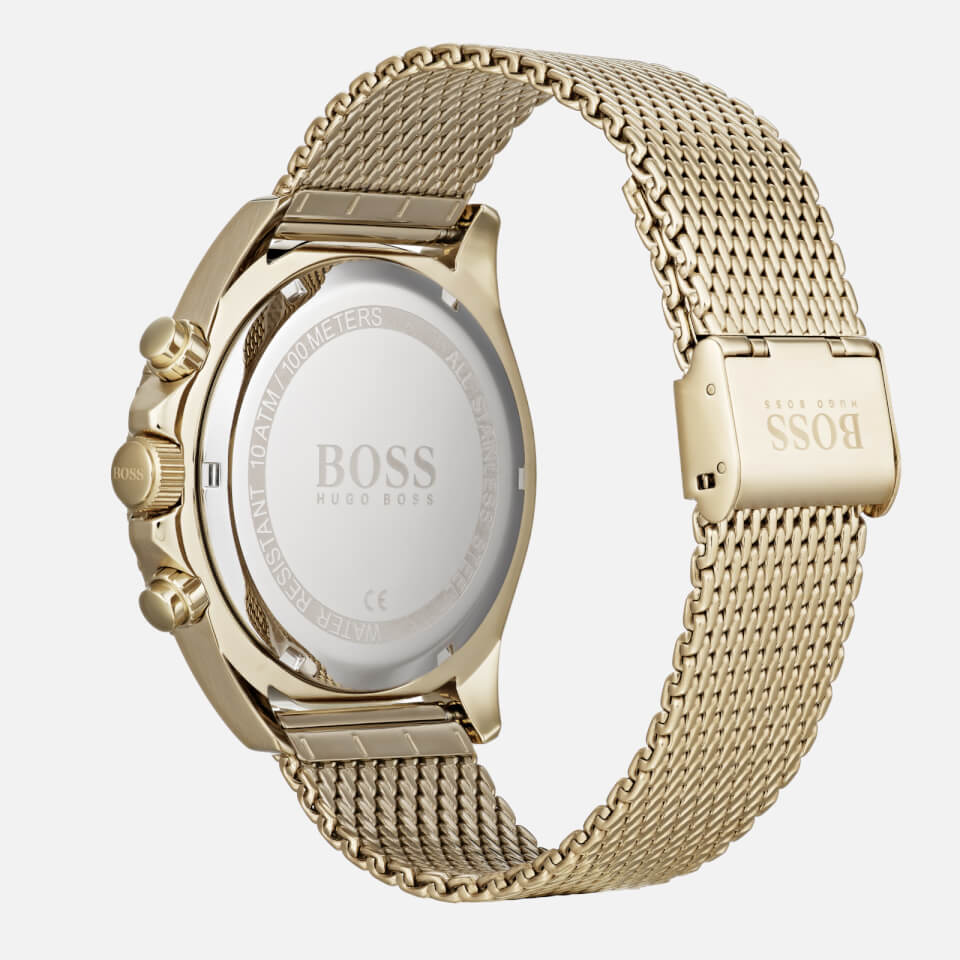BOSS Hugo Boss Men's Ocean Edition Mesh Strap Watch - Rouge Black MB