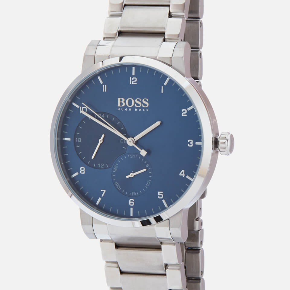 BOSS Hugo Boss Men's Oxygen Metal Strap Watch - Rouge Blue