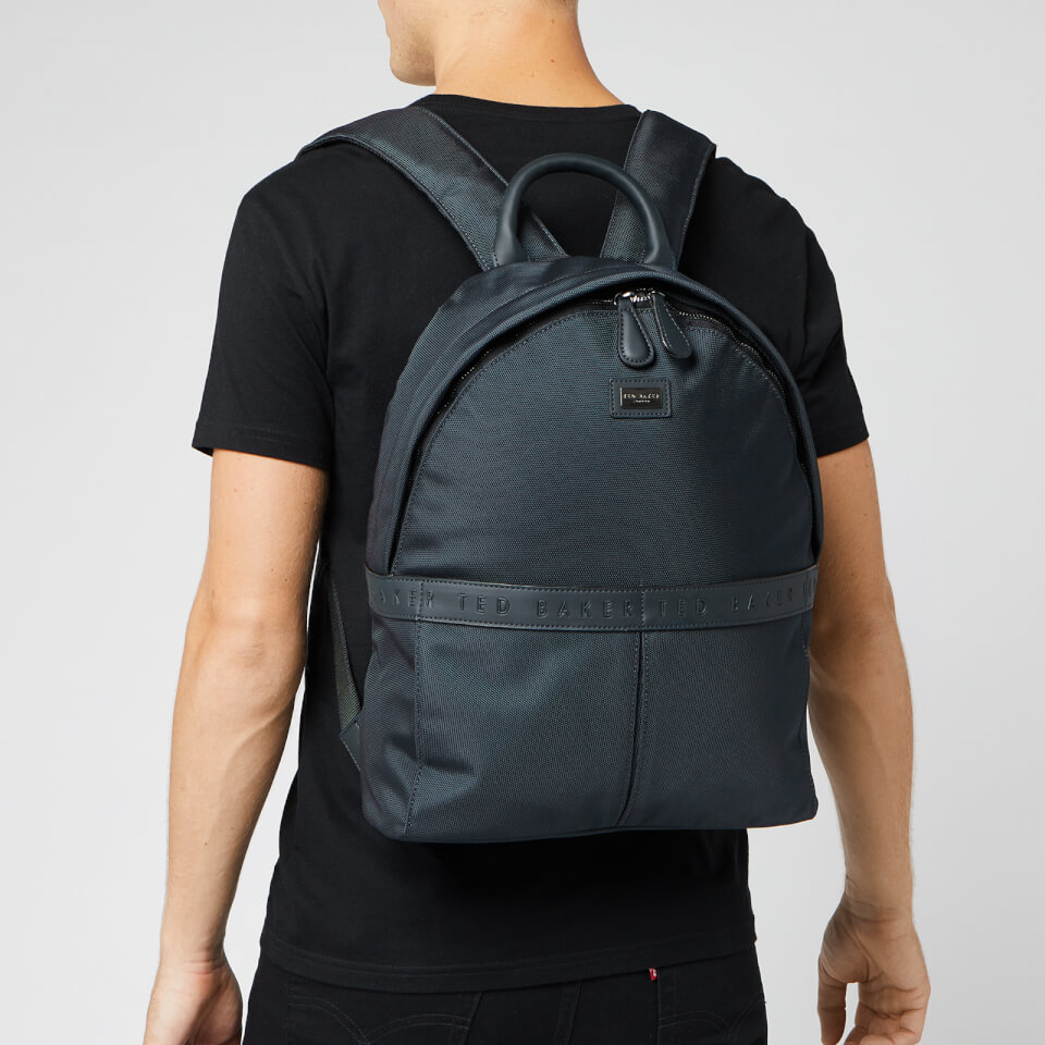 Ted Baker Men's Visor Branded Nylon Backpack - Navy