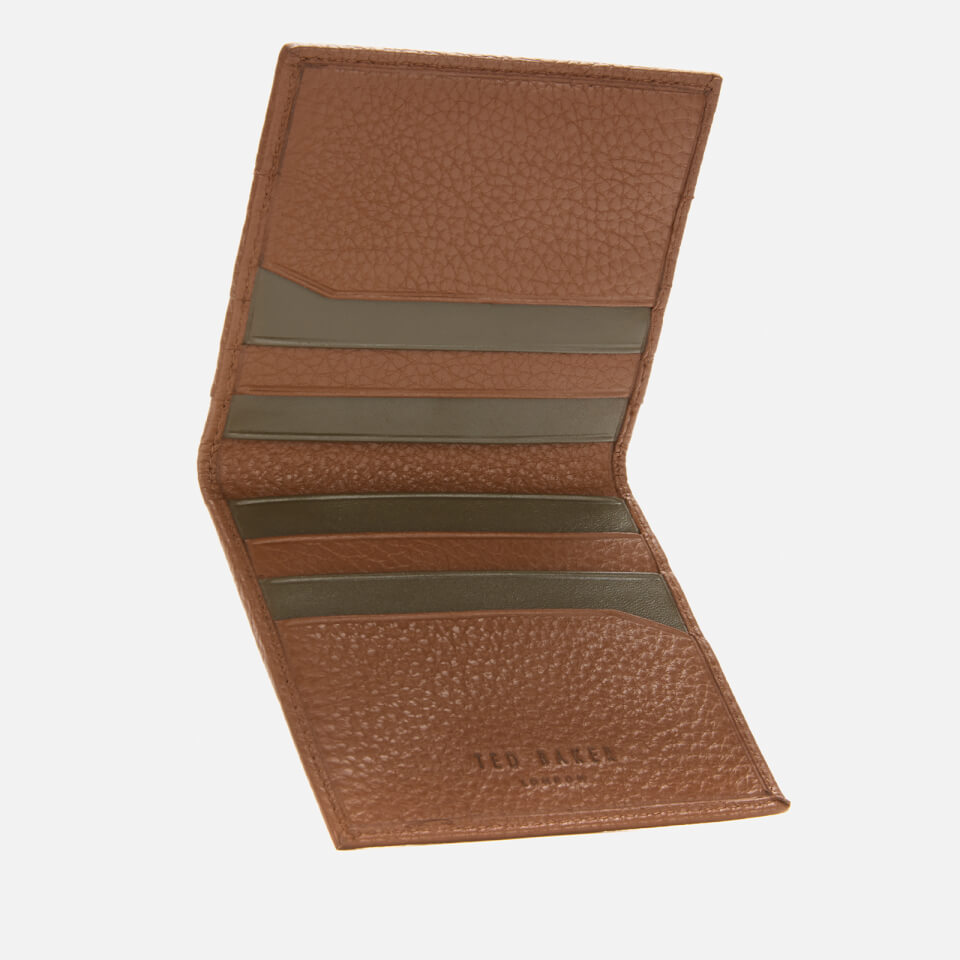 Ted Baker Men's Steemer Leather Bifold Cardholder - Tan