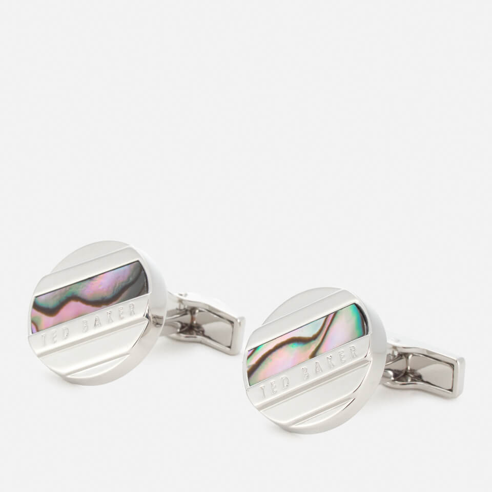 Ted Baker Men's Missed Semi Precious Cufflinks - Light-Green