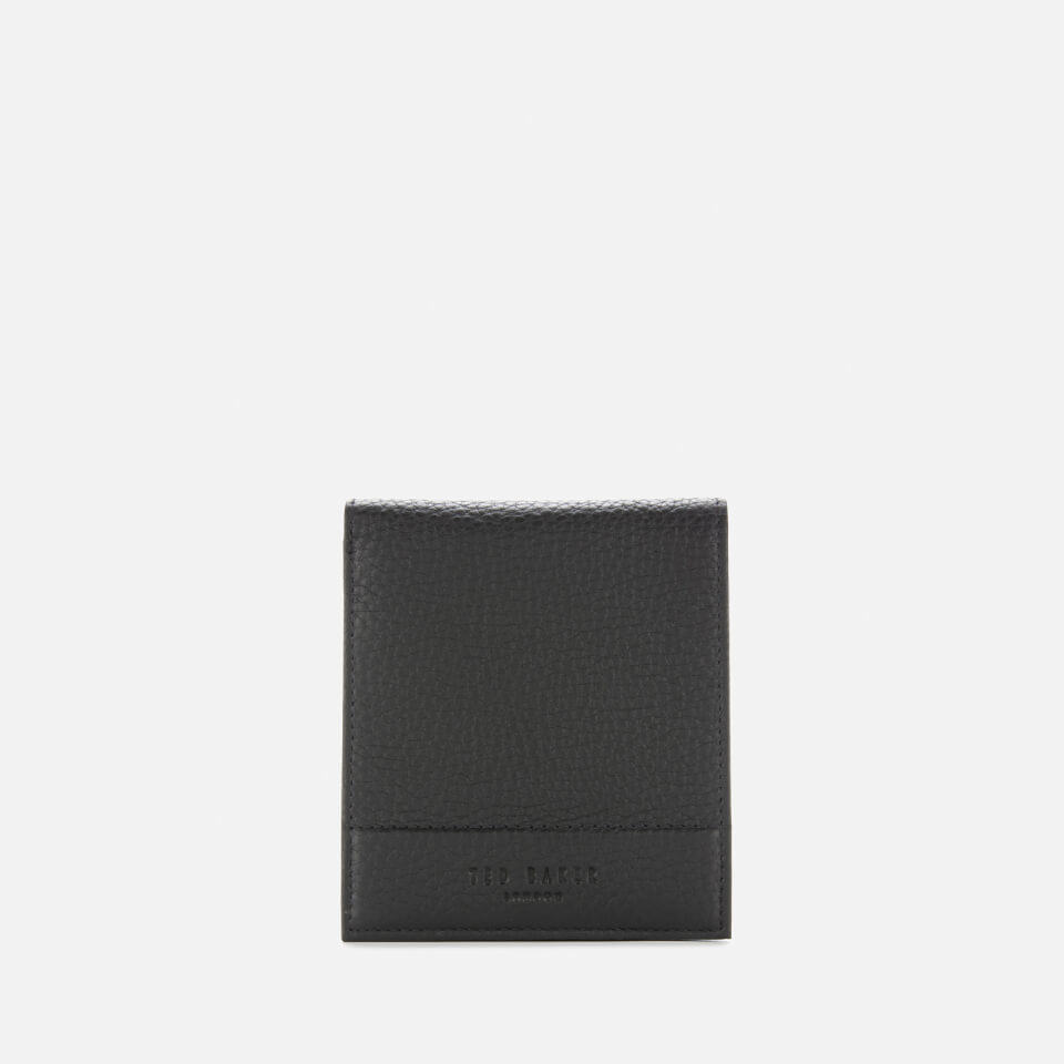 Ted Baker Men's Carabas Leather Bifold With Coin Holder - Black