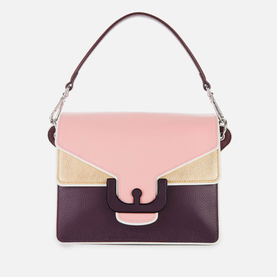 Coccinelle Women's Ambrine Shoulder Bag - Plum/Bloss/Plat