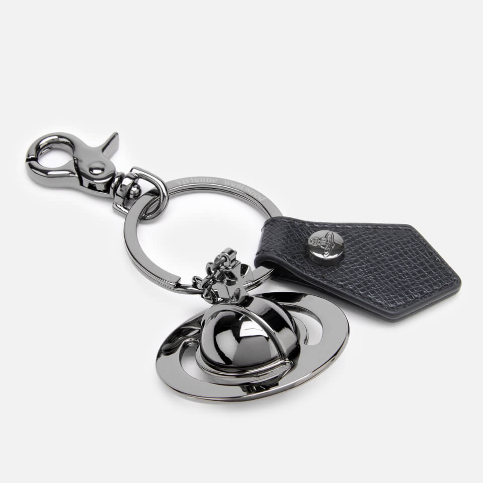 Vivienne Westwood 3D Orb Key Ring - Black