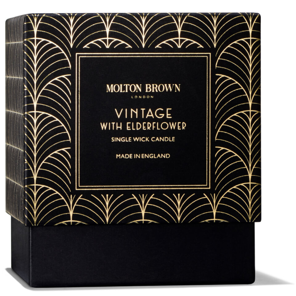 Molton Brown Vintage with Elderflower Single Wick Candle 180g