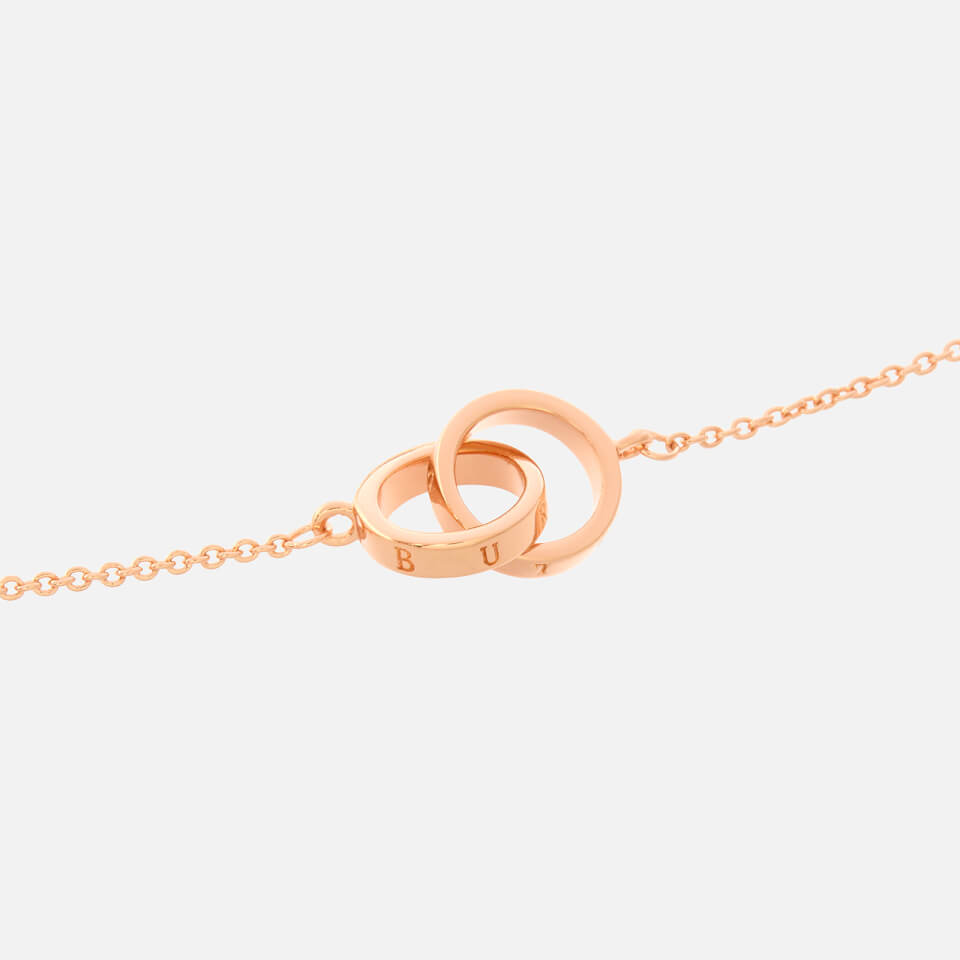 Olivia Burton Women's Interlink Chain Bracelet - Rose Gold