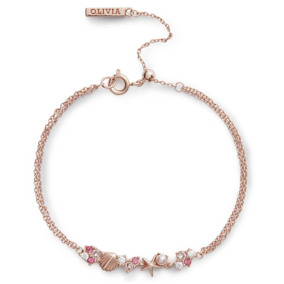 Olivia Burton Women's Under The Sea Chain Bracelet - Rose Gold