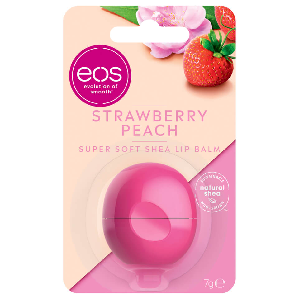 EOS Smooth Sphere Strawberry Peach Lip Balm 7g