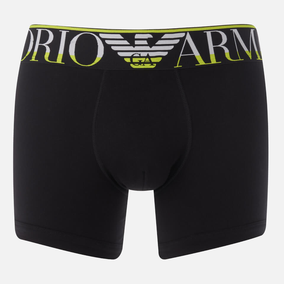 Emporio Armani Men's Single Boxer Shorts - Black