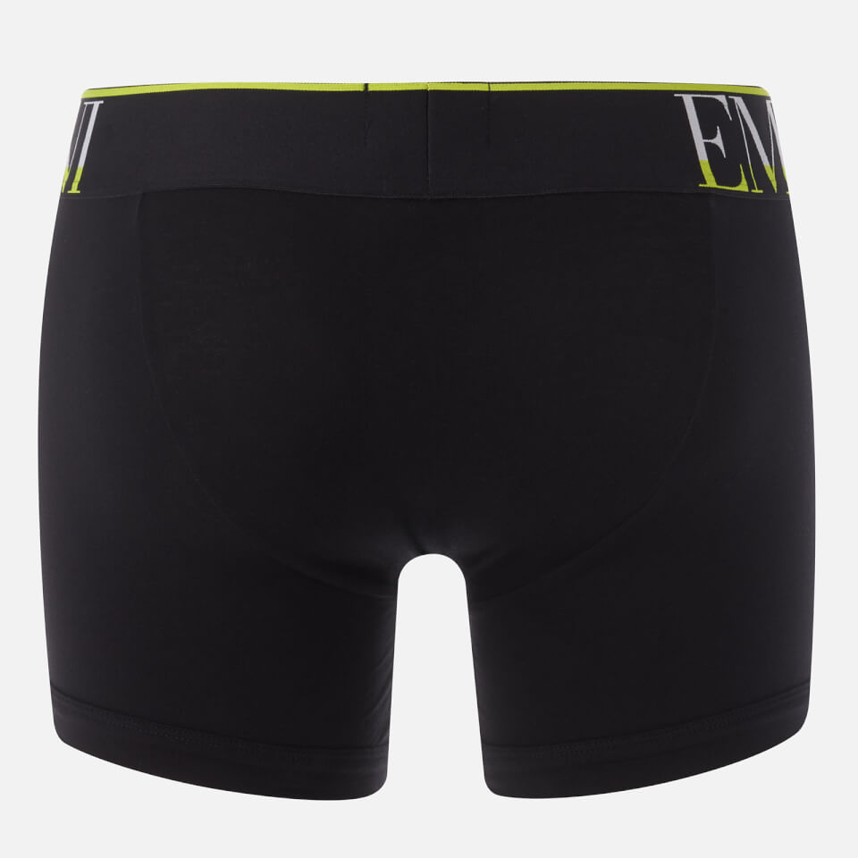 Emporio Armani Men's Single Boxer Shorts - Black