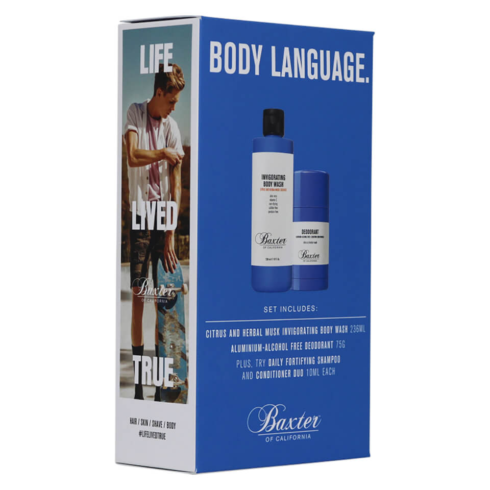 Baxter of California Body Language Men's Grooming Kit