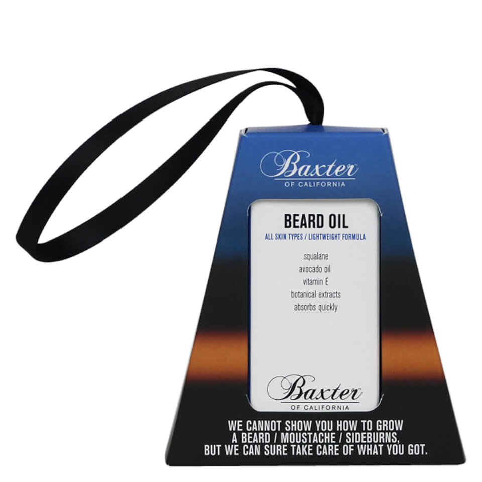 Baxter of California Beard Oil Christmas Bauble Gift Set
