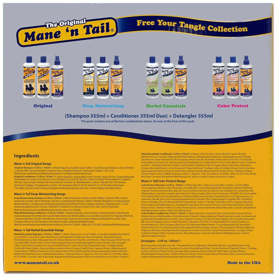 Mane 'n Tail Free Your Tangle Collection - Original