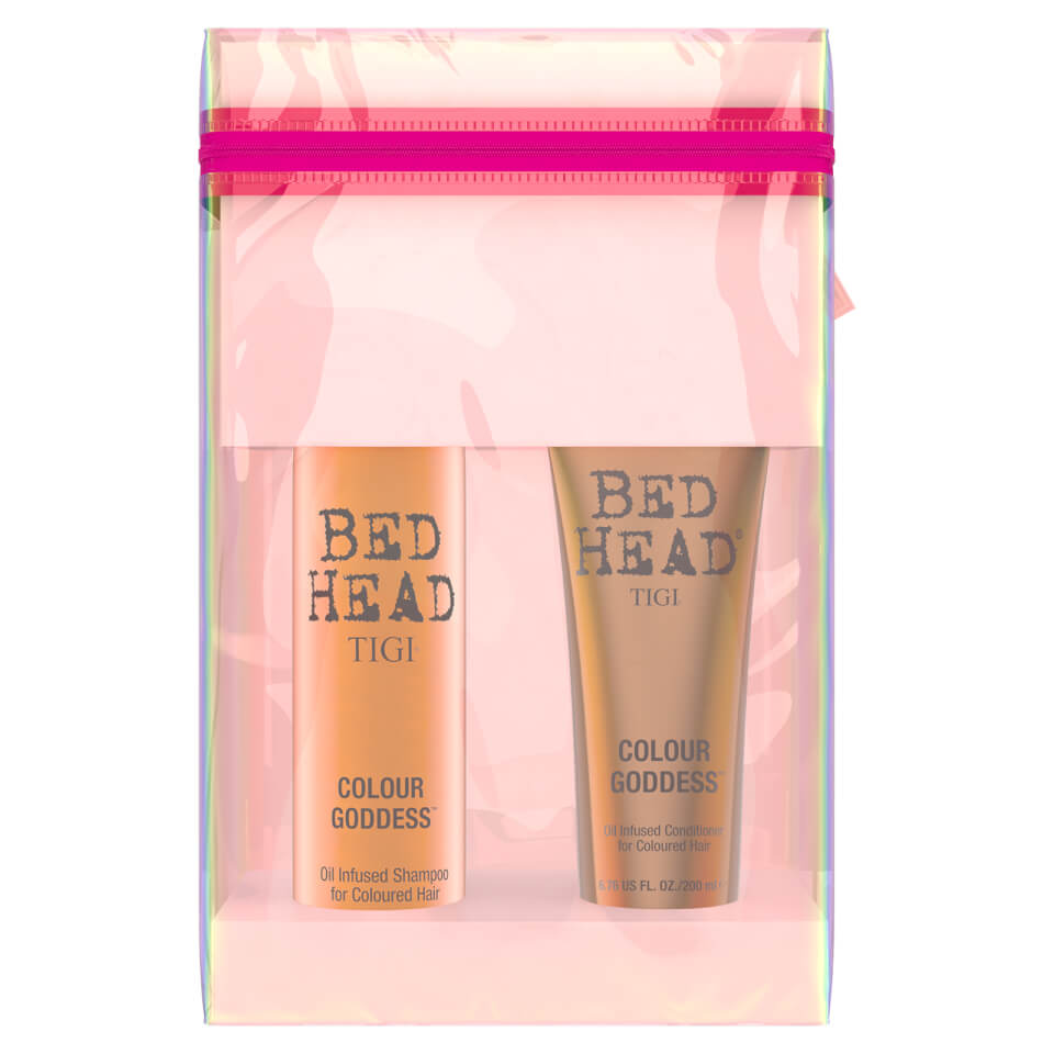 TIGI Bed Head Coloured Hair Gift Set with Colour Goddess Shampoo and Conditioner