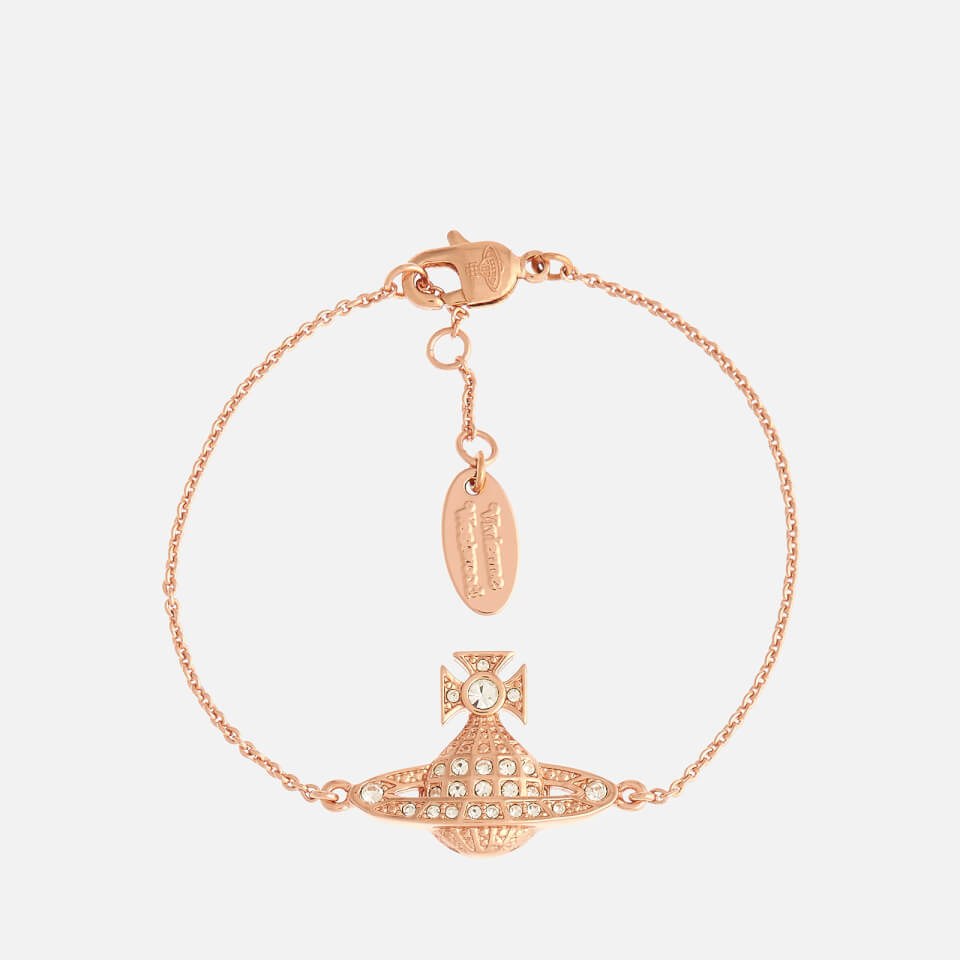 Vivienne Westwood Women's Minnie Bas Relief Pendant and Bracelet Giftset - Crystal/Rose Gold