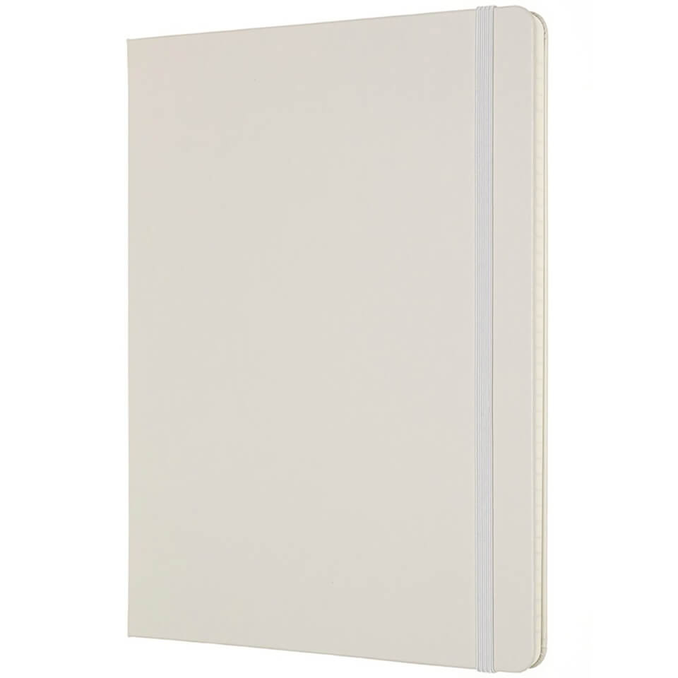 Moleskine Pro Hardcover XL Notebook - Pearl Grey