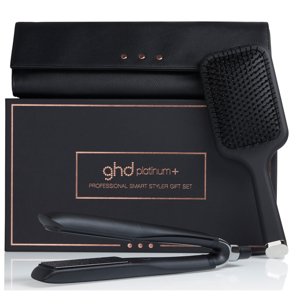 ghd Platinum+ with Paddle Brush, Box and Heat-Resistant Bag