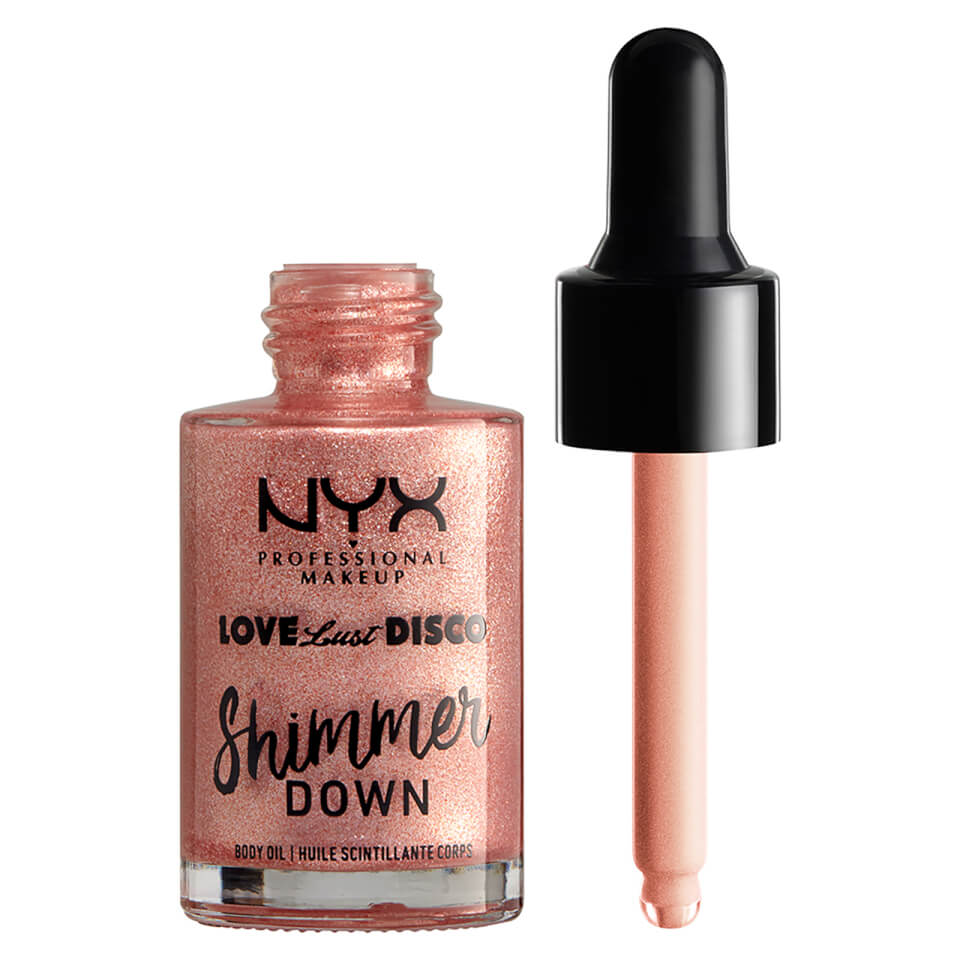 NYX Professional Makeup Love Lust & Disco Shimmer and Glow Body Oil Glistening Luminizer 6ml