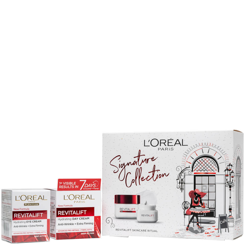 L'Oréal Paris Women's Day and Eye Cream Signature Collection Gift Set