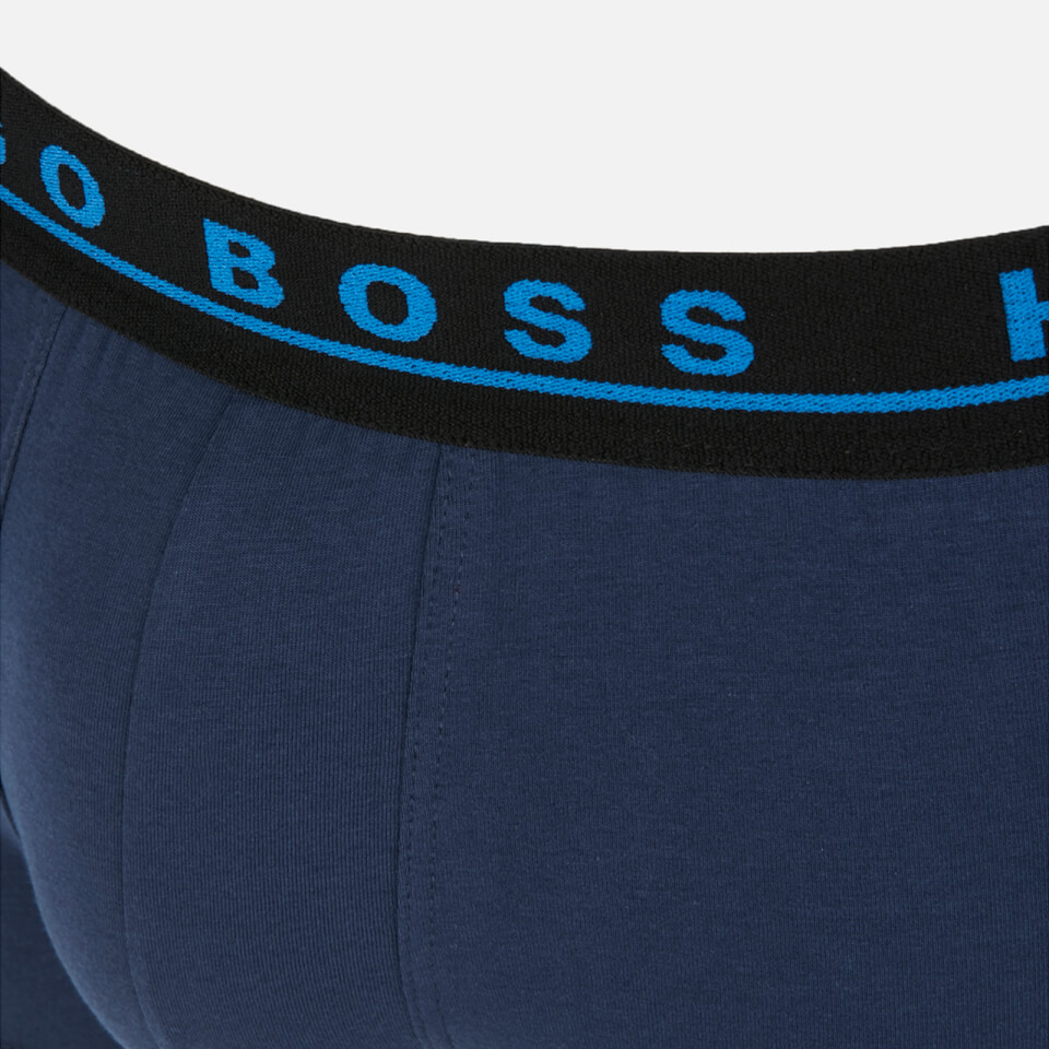 BOSS Hugo Boss Men's Triple Pack Boxers - Charcoal/Red/Navy