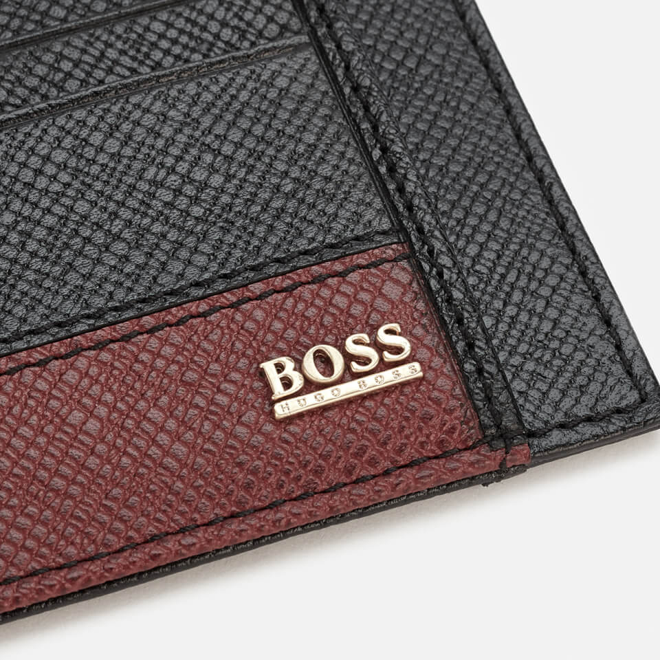 BOSS Hugo Boss Men's Signature Card Holder - Black
