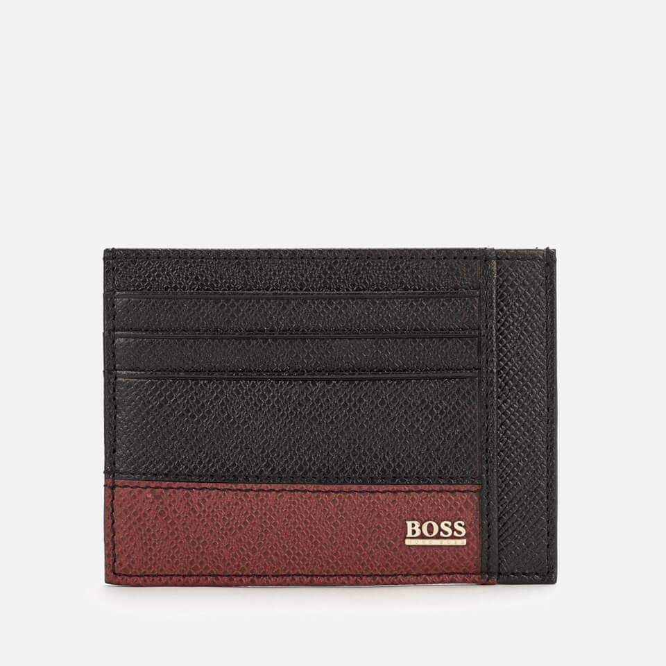 BOSS Hugo Boss Men's Signature Card Holder - Black