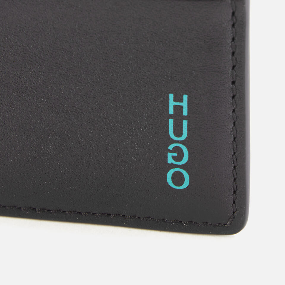 HUGO Men's Subway Card Holder - Black