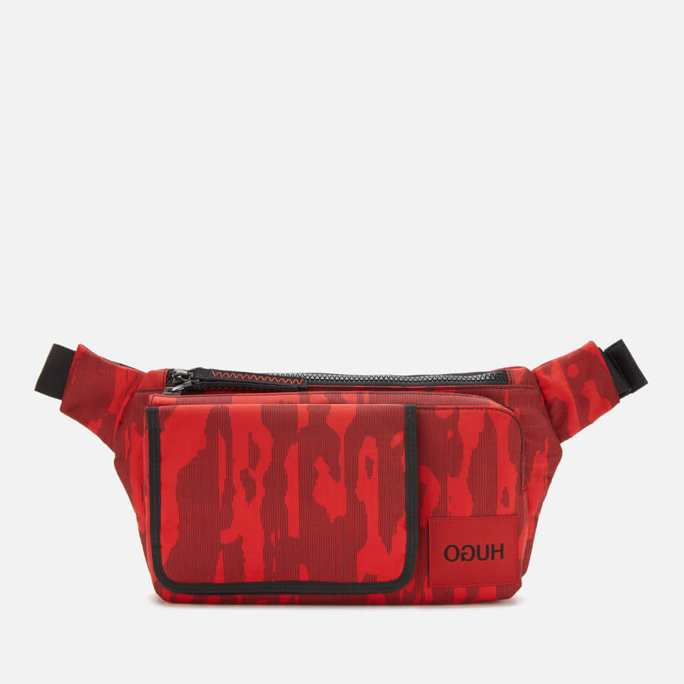 HUGO Men's Kombinat C Cross Body Bag - Red