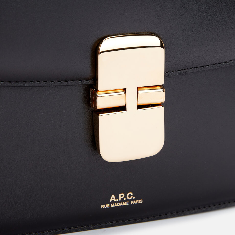 A.P.C. Sac Grace Small Leather Crossbody Bag