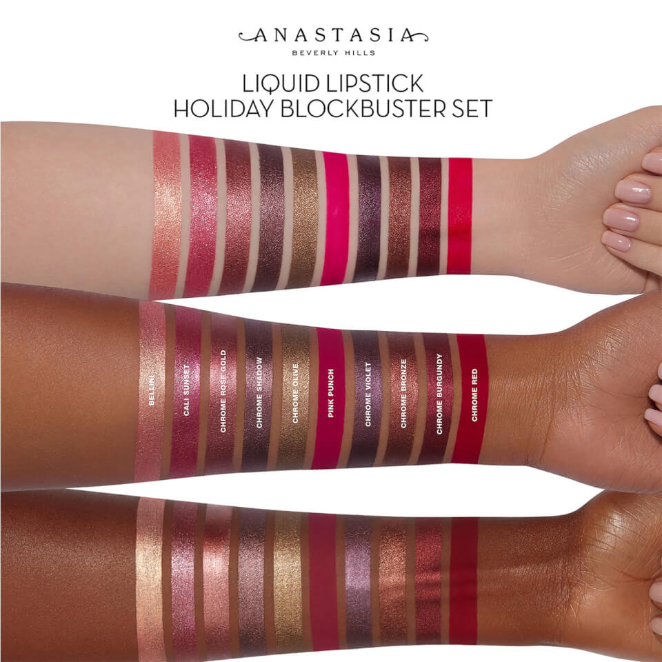Anastasia Beverly Hills Liquid Lipstick - 10 Piece Holiday Set