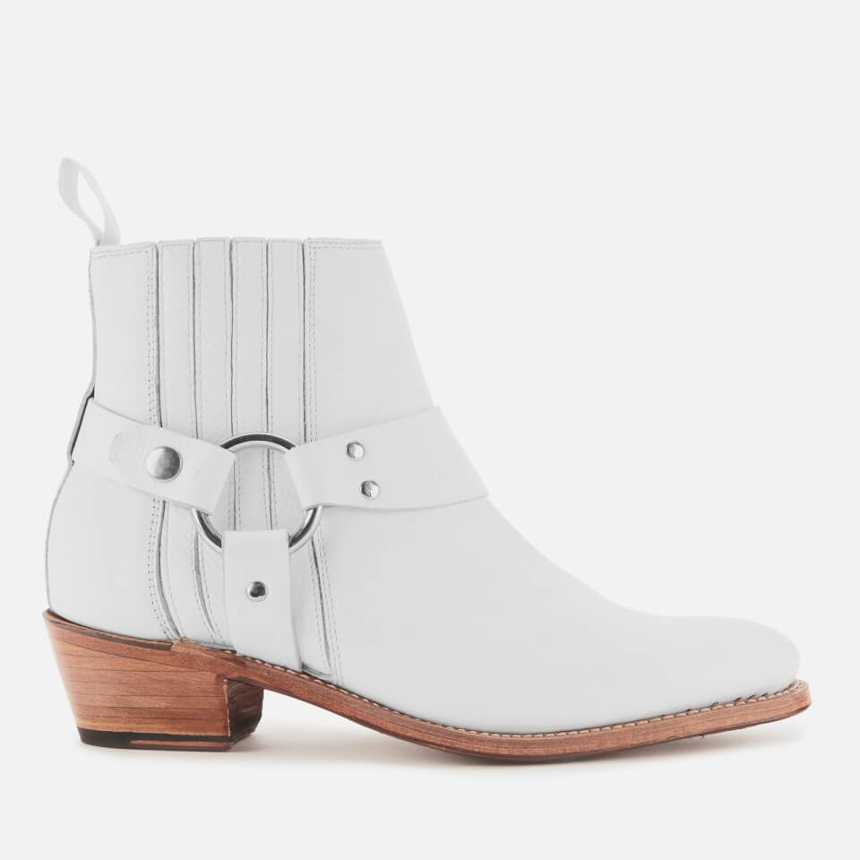 Grenson white boots outlet
