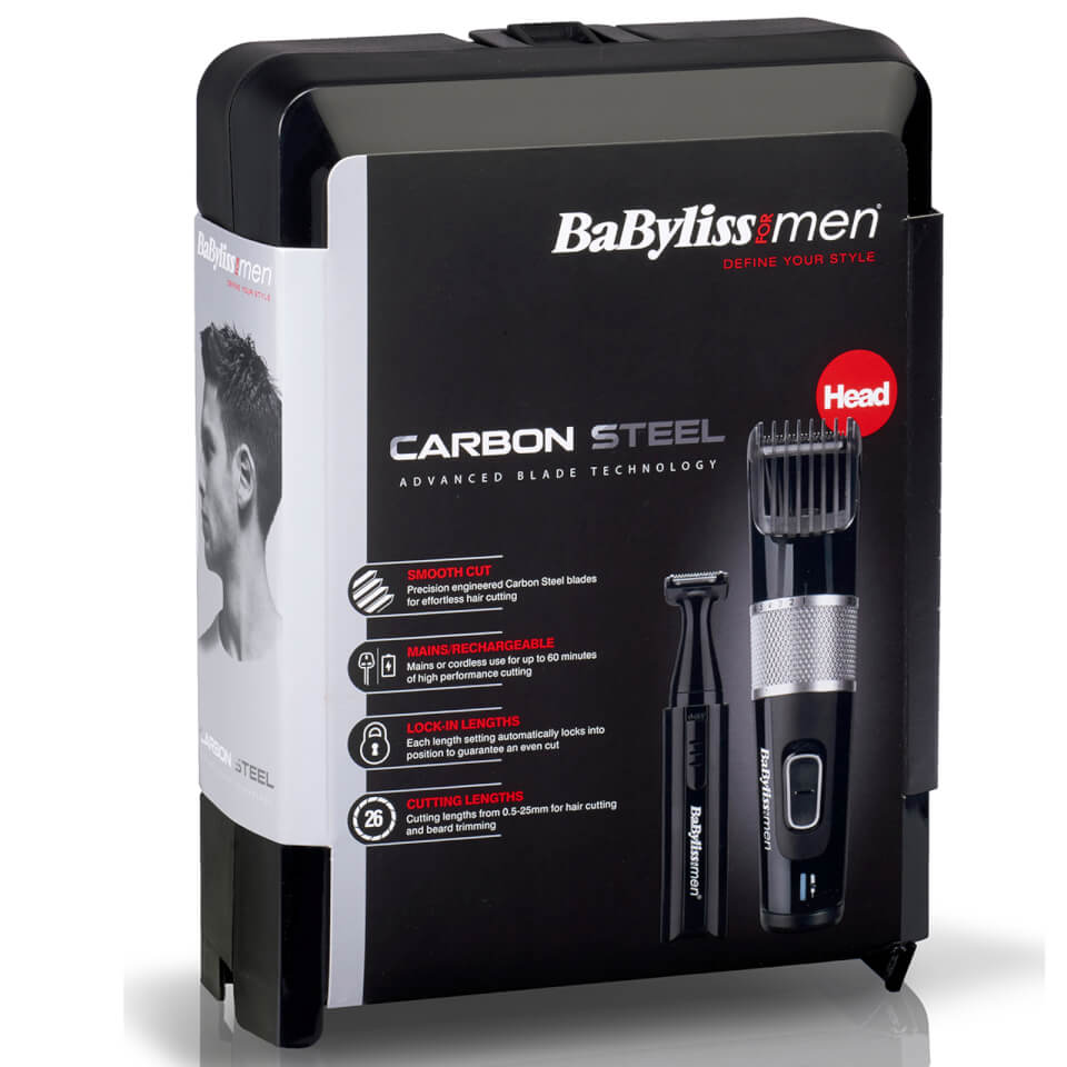 BaBylissMEN Carbon Steel Hair Clipper