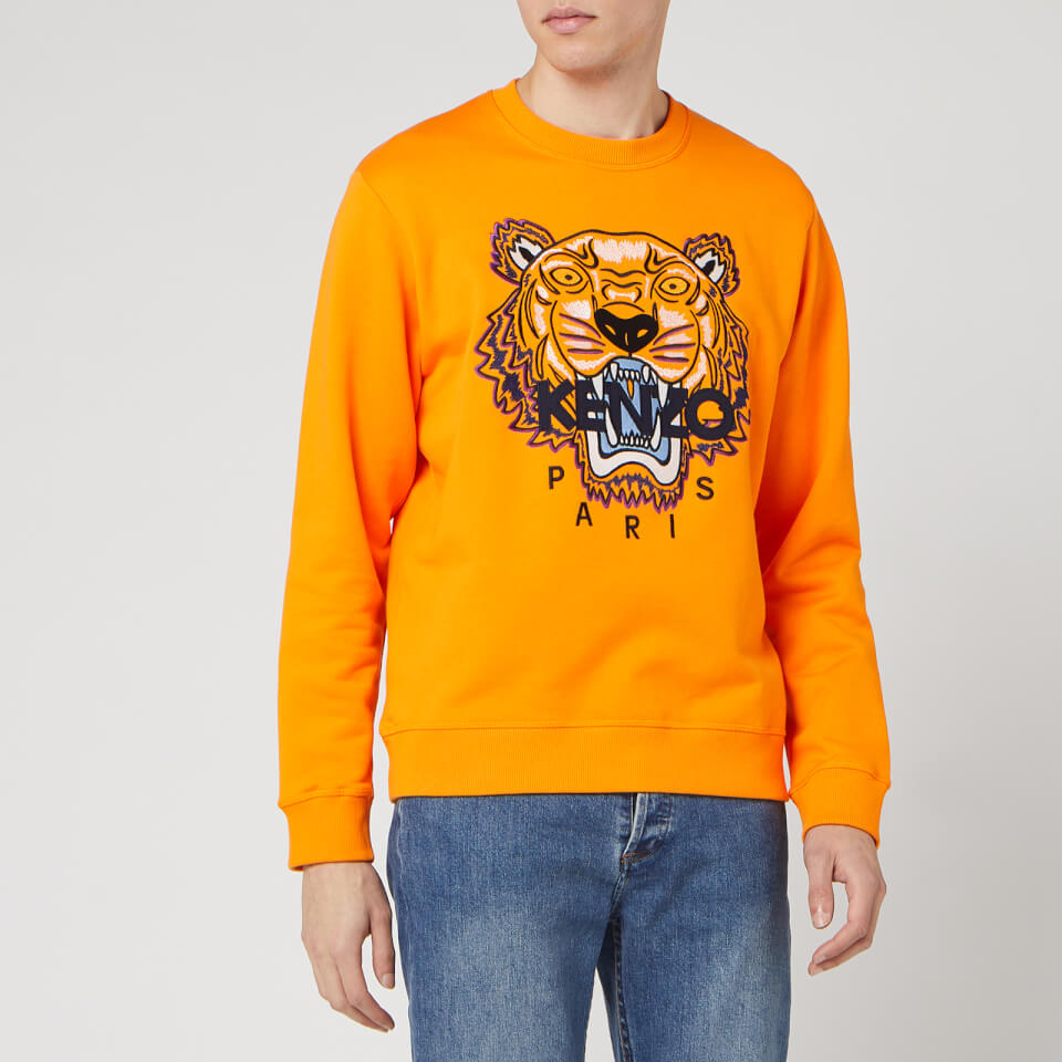 Kenzo hoodie orange discount